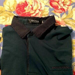 Polo 👕 shirts 👚 Ex-Large Hugo Boss and one Tommy Hilfiger gently used.